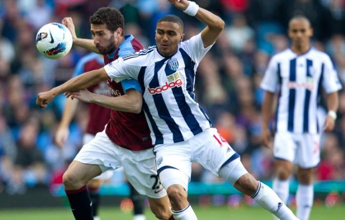 Cuéllar volvió en el derby ante el West Bromwich 
