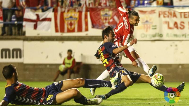 The posts denies Almería