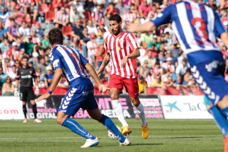 Carlos Cuéllar says goodbye to Almería