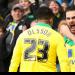 Victoria en el derbi ante el Ipswich Town