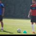 Carlos ya entrena con el Almería