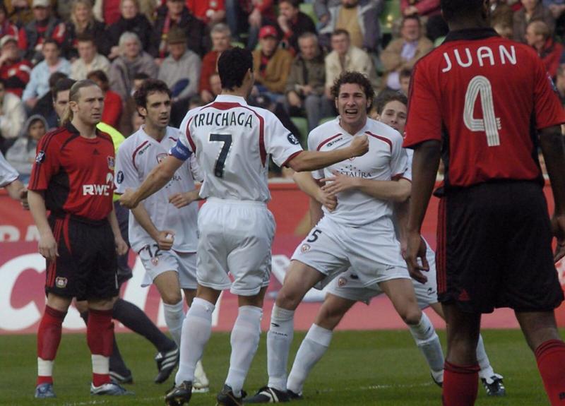 El gol de Carlos en Leverkusen cumple diez años