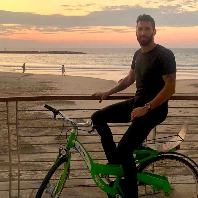 Un futbolista español en Israel
