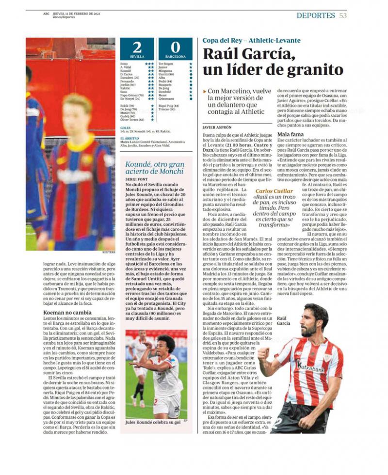 Raúl García, visto por Carlos Cuéllar