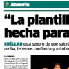 ‘Juega Seguro’, con Carlos Cuéllar, en las páginas de Marca