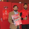Carlos Cuéllar y el calendario de Coca-Cola